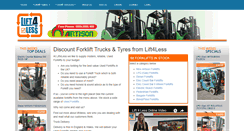Desktop Screenshot of lift4less.com